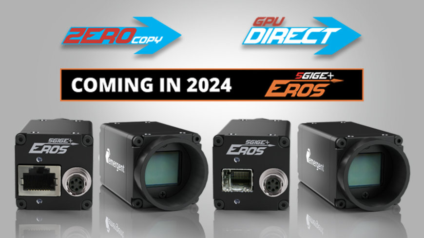 Emergent Vision Technologies Introduces Eros 5GigE Camera Series